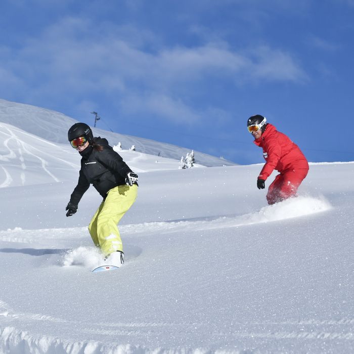 Cours collectif de Snowboard Tous niveaux esf La Rosière